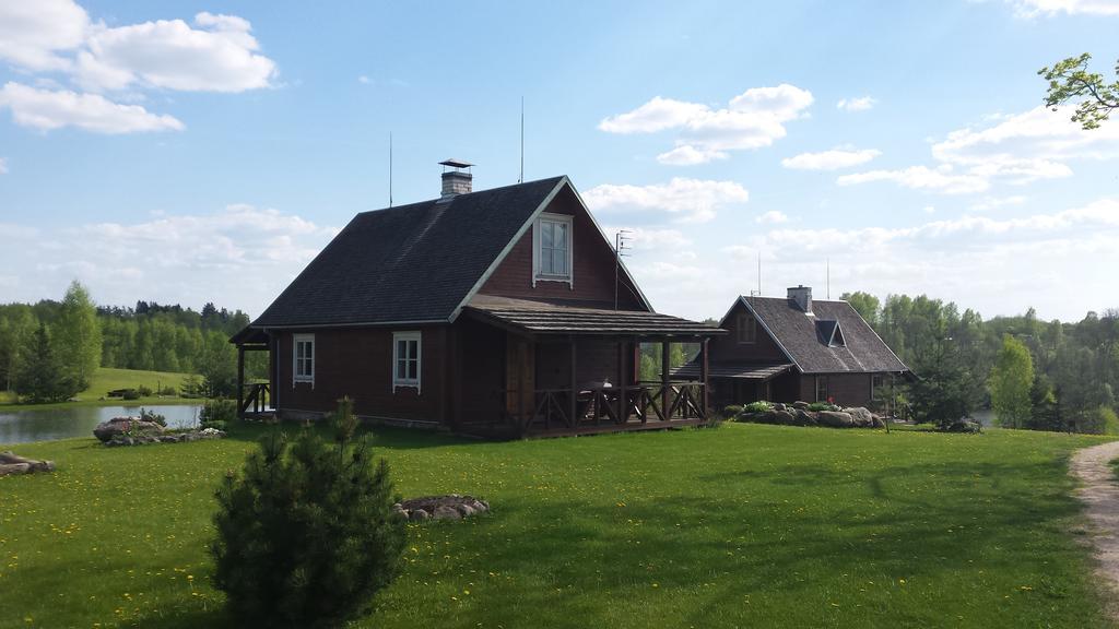 Country Houses Vidu Sodyba Pension Utena Buitenkant foto