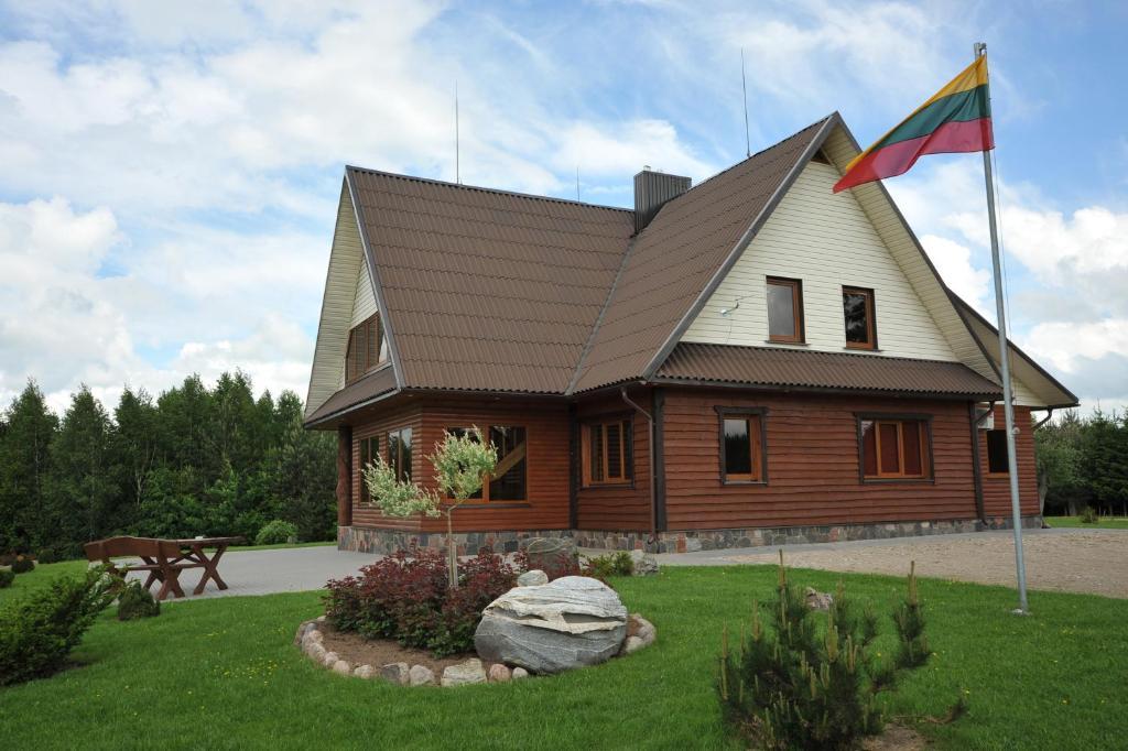 Country Houses Vidu Sodyba Pension Utena Buitenkant foto