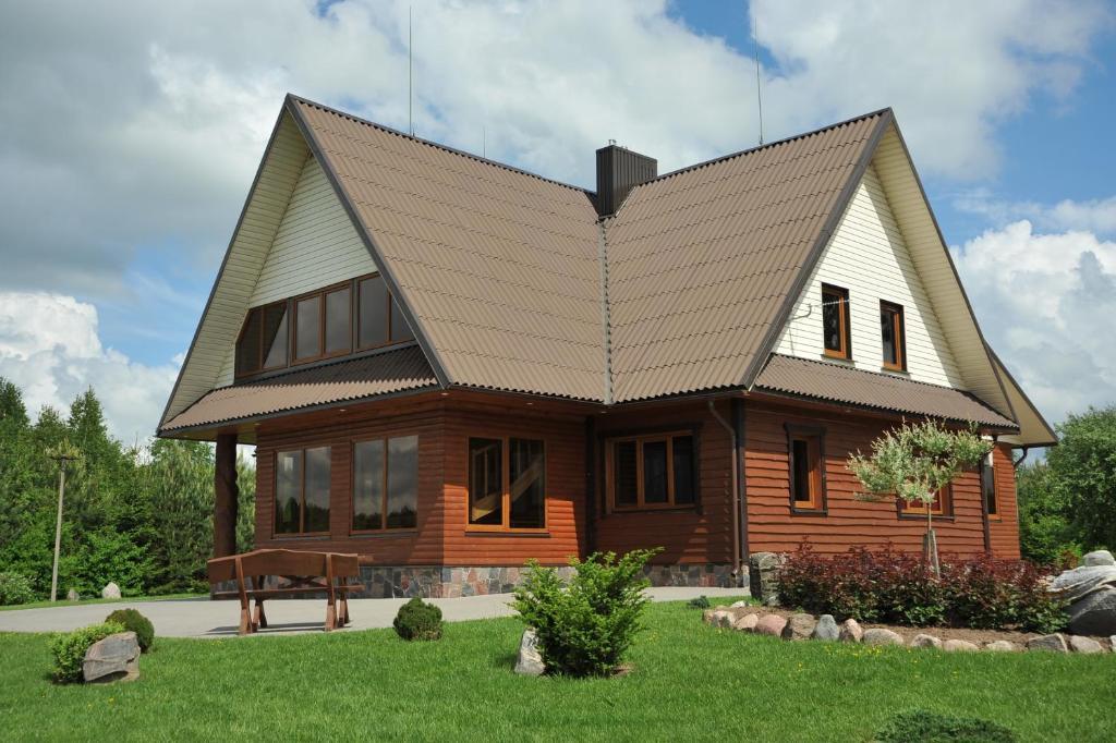 Country Houses Vidu Sodyba Pension Utena Buitenkant foto