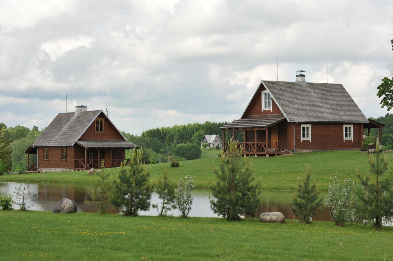 Country Houses Vidu Sodyba Pension Utena Kamer foto