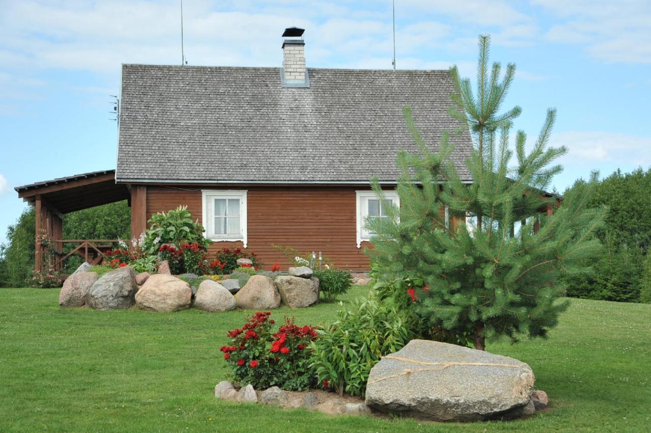 Country Houses Vidu Sodyba Pension Utena Buitenkant foto