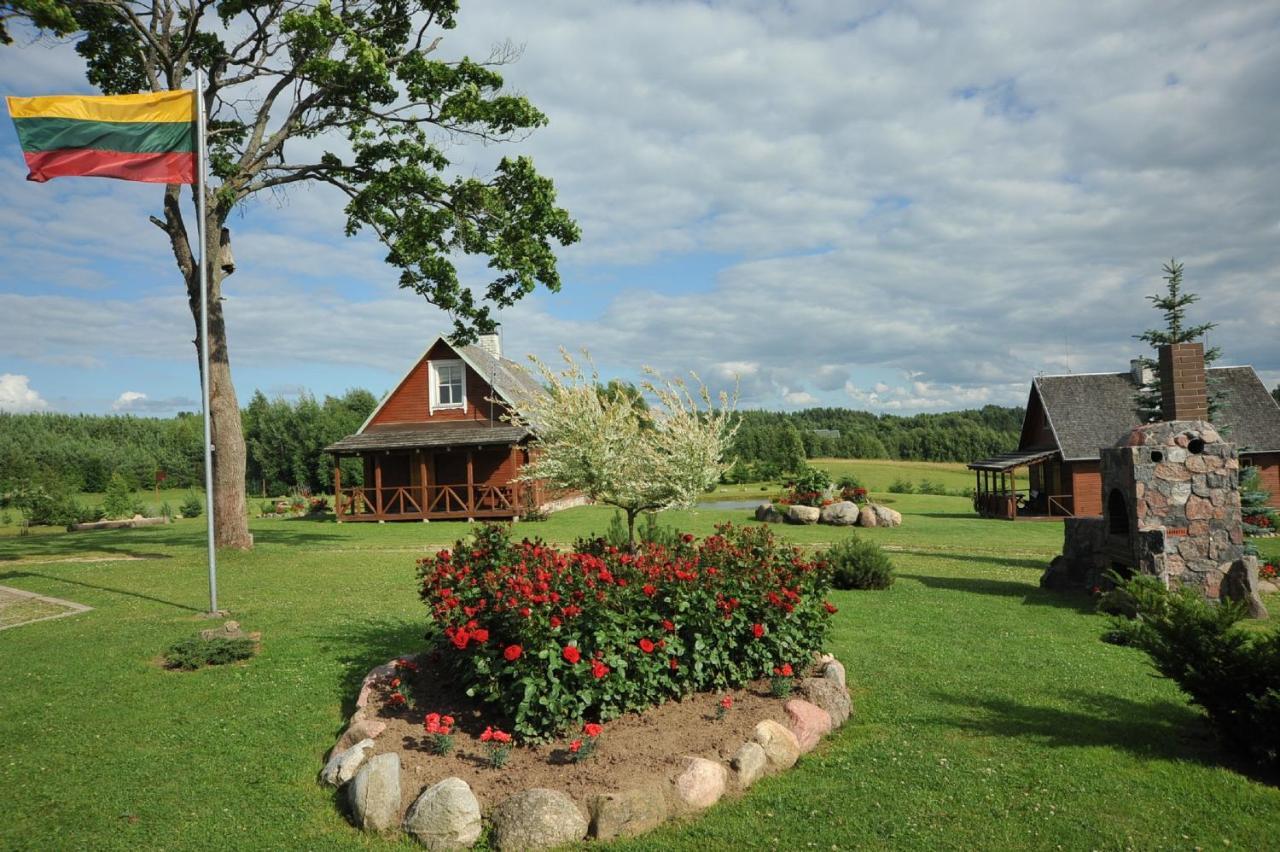 Country Houses Vidu Sodyba Pension Utena Kamer foto