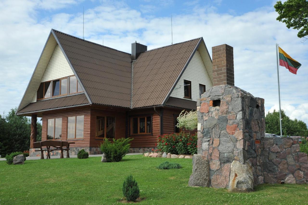 Country Houses Vidu Sodyba Pension Utena Buitenkant foto