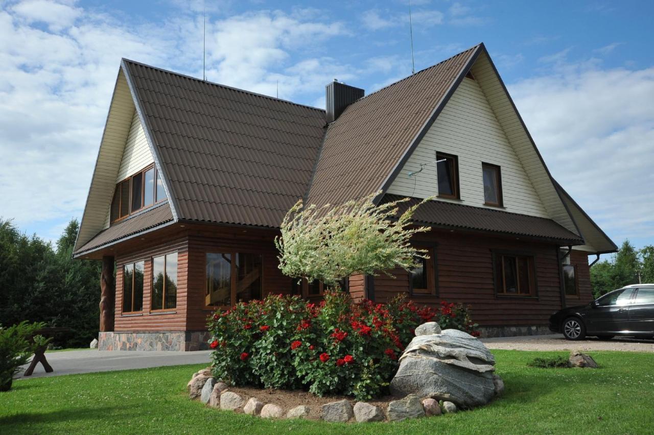 Country Houses Vidu Sodyba Pension Utena Buitenkant foto